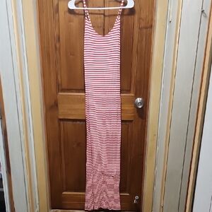 Forever 21 Red and White Striped Dress